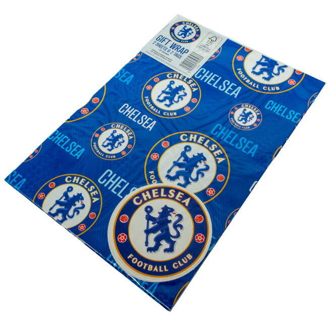 football shirt Chelsea FC Text Gift Wrap
