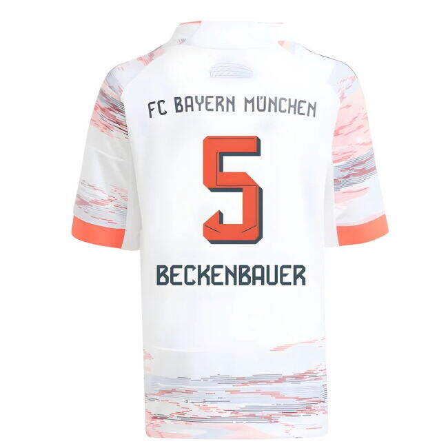 2025-2026 Bayern Away Kit (Beckenbauer 5) Moisture Wicking