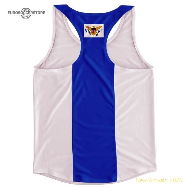 Top-grade Us Virgin Islands Flag Running Vest - Competitive Price