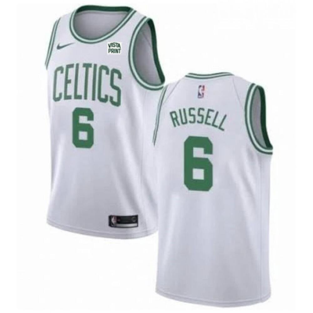High-Quality Jersey Boston Celtics 6 White - - Basketball Fan Gear