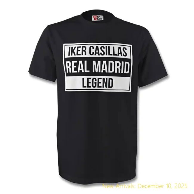 Official Real Madrid Tee - Fan Gear - Premium Replica - Spanish