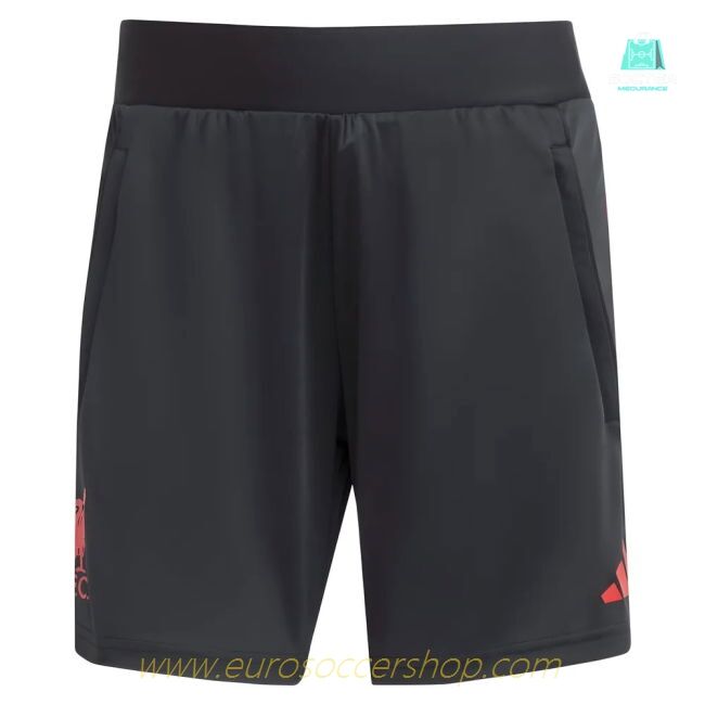 2025-2026 Liverpool Training Shorts (Black) - Kids