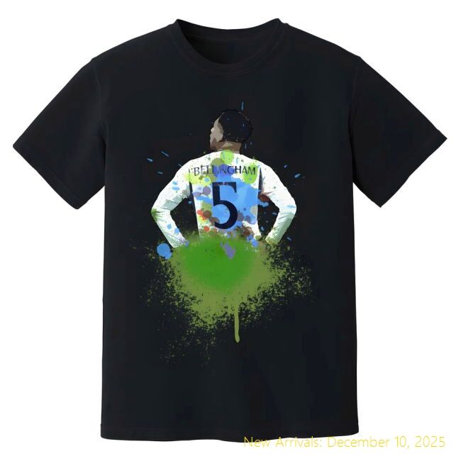 Real Madrid T-shirt - Soft Cotton - Comfortable Fit - Game Day