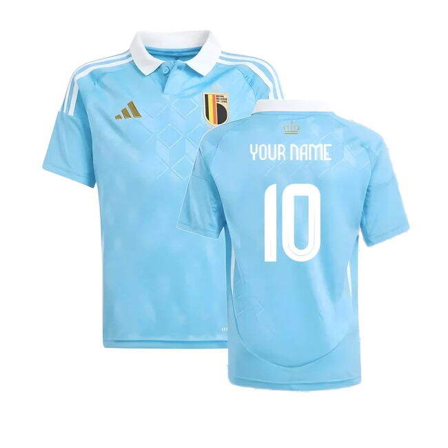 Kids Belgium International Team Rare Piece Away Collector Jersey