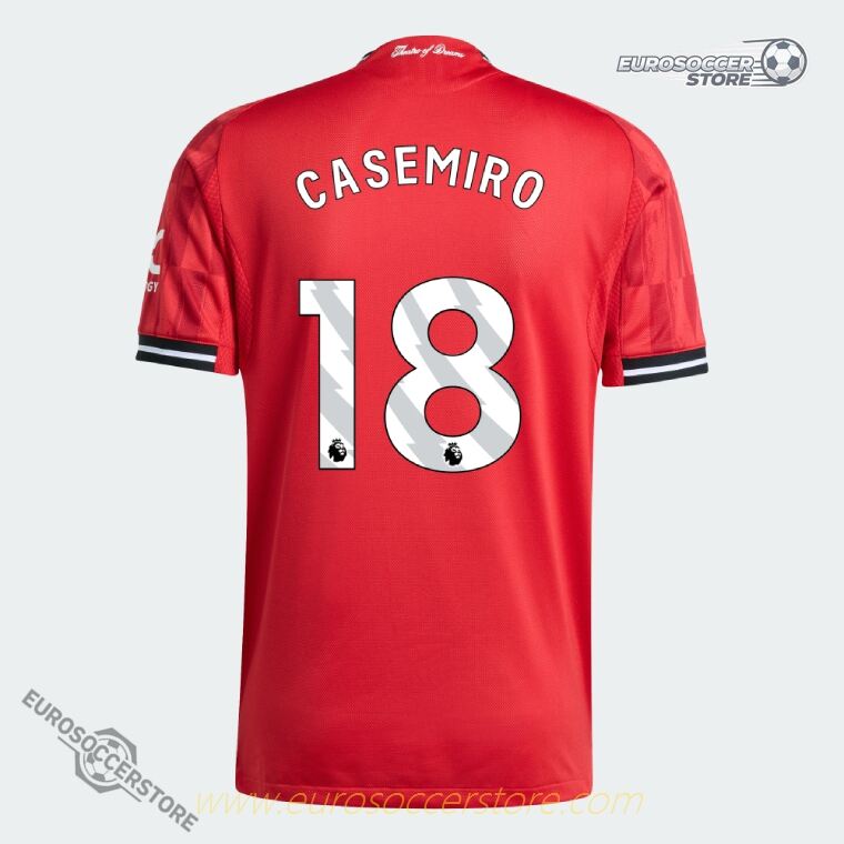 Manchester United 25-26 Home CASEMIRO 18 Football Jersey (Player Edition)