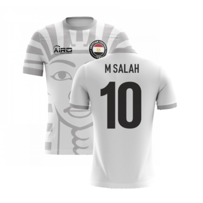 2025-26 Collection Egypt Away Football Shirt Official Youth Version (M Salah 10)