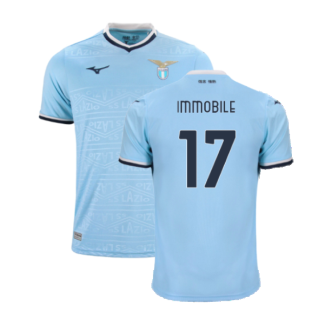 Lazio Main Shirt Immobile 1 #7 Official Merchandise Licensed Product
