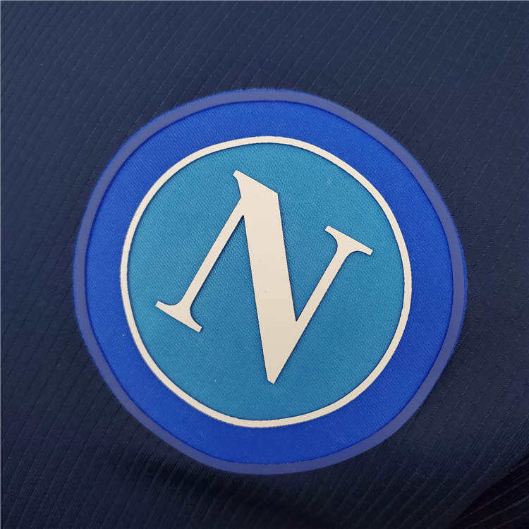 Napoli 21-22 Maradona Commemorative Version Blue Soccer Jersey