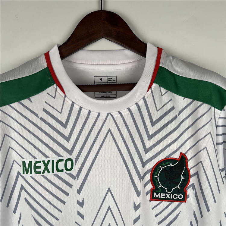 2023 MEXICO WHITE SOCCER JERSEY FOOTBALL SHIRT - Official Replica 6323