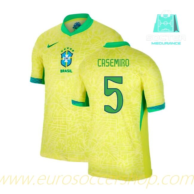 2024/25 Campaign Brazil Home Shirt (Casemiro 5)