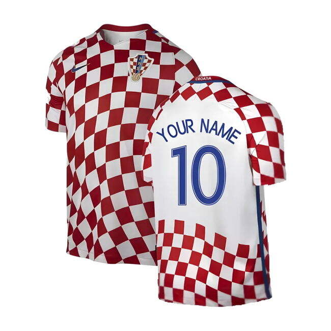 Match Replica Croatia Home Fan Jersey (Adults)