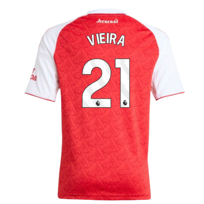 Pro Series Match Day Arsenal Vieira #21 2025-2026 Campaign Jersey T...