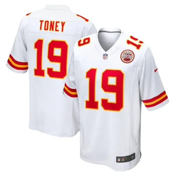 Kansas City Chiefs Game Football Jersey - White  | premium jersey