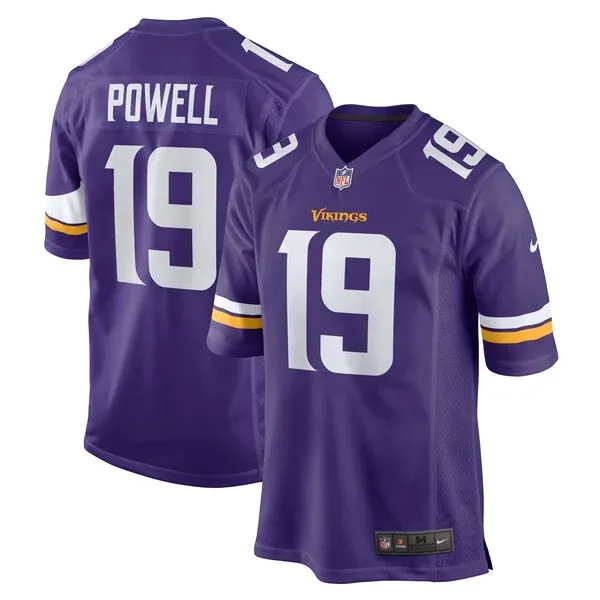 None Game NFL Jersey - Purple | High-Quality Football Apparel
