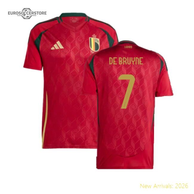 Belgium 2024-2025 Home Shirt - Top Breathable Moisture-management