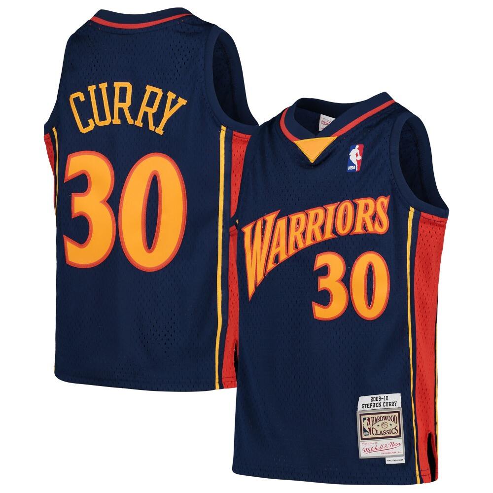 Stephen Curry30 Golden State Warriors Navy Jersey - - Game Day Essential