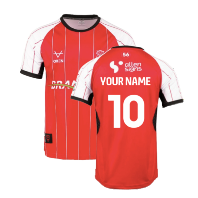 Top-Quality 2024-2025 Lincoln City Home Shirt (Your Name)