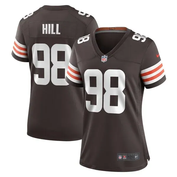 None Game NFL Jersey - Brown | Durable Football Apparel | NFL Football