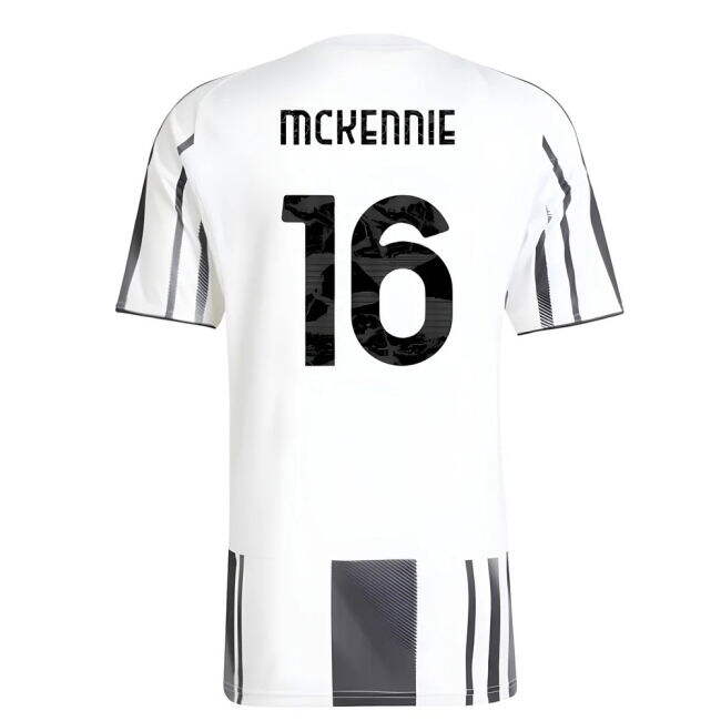 2025-2026 Juventus Home Shirt (McKennie 16)
