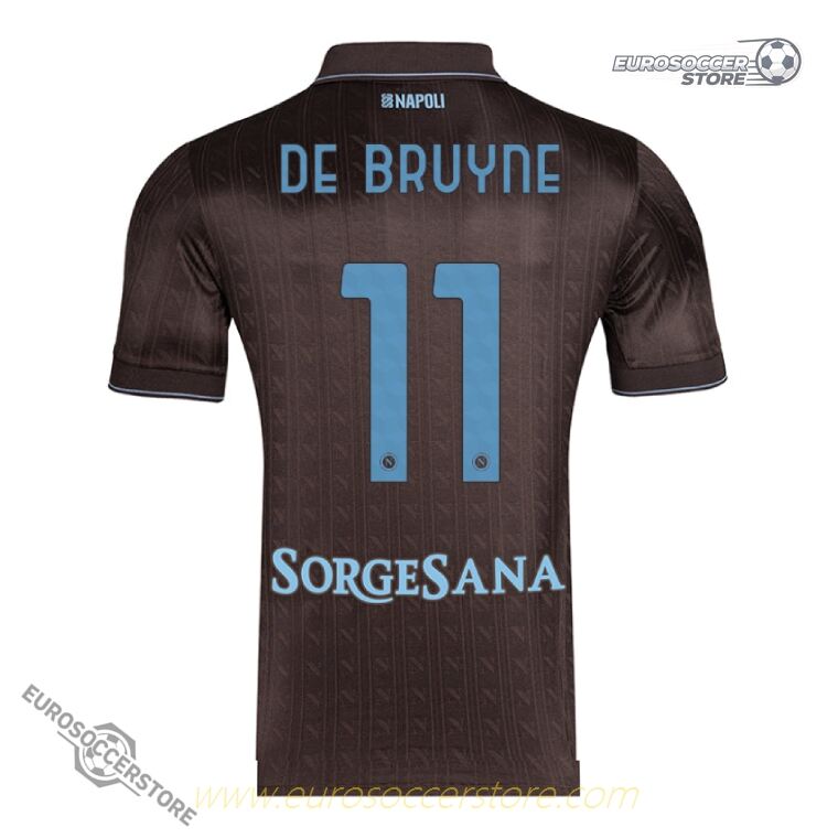 Napoli 25-26 Season Third Jersey DE BRUYNE #11