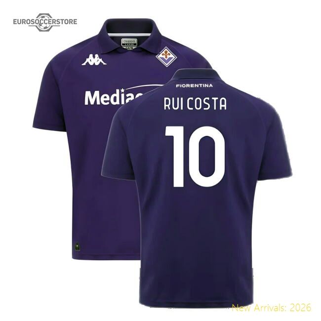 2024-2025 Fiorentina Fc Home Shirt (rui Costa 10) - Budget-friendly