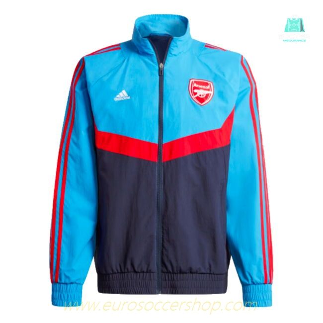 2023-2024 Arsenal Woven Track Top (Blue)