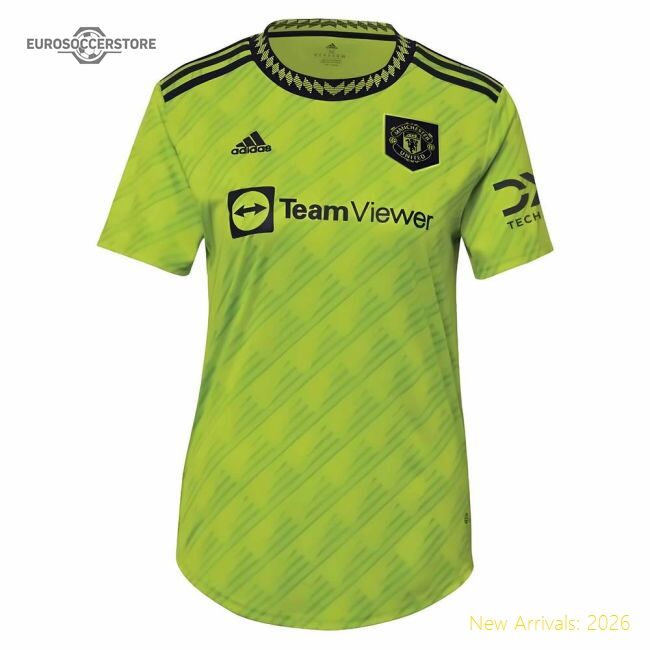 Official 2022-2023 Man Utd Third Shirt (ladies) - Premium Quality