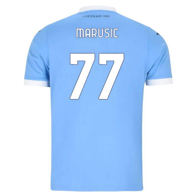 Premium Quality Lazio Lazio Home Shirt Marusic #77 Updated Design ...