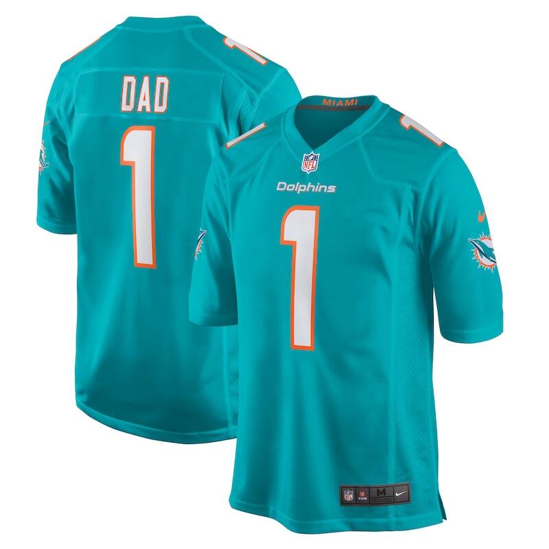 None Number 1 Dad Miami Dolphins Budget-Friendly Game-Day Essential