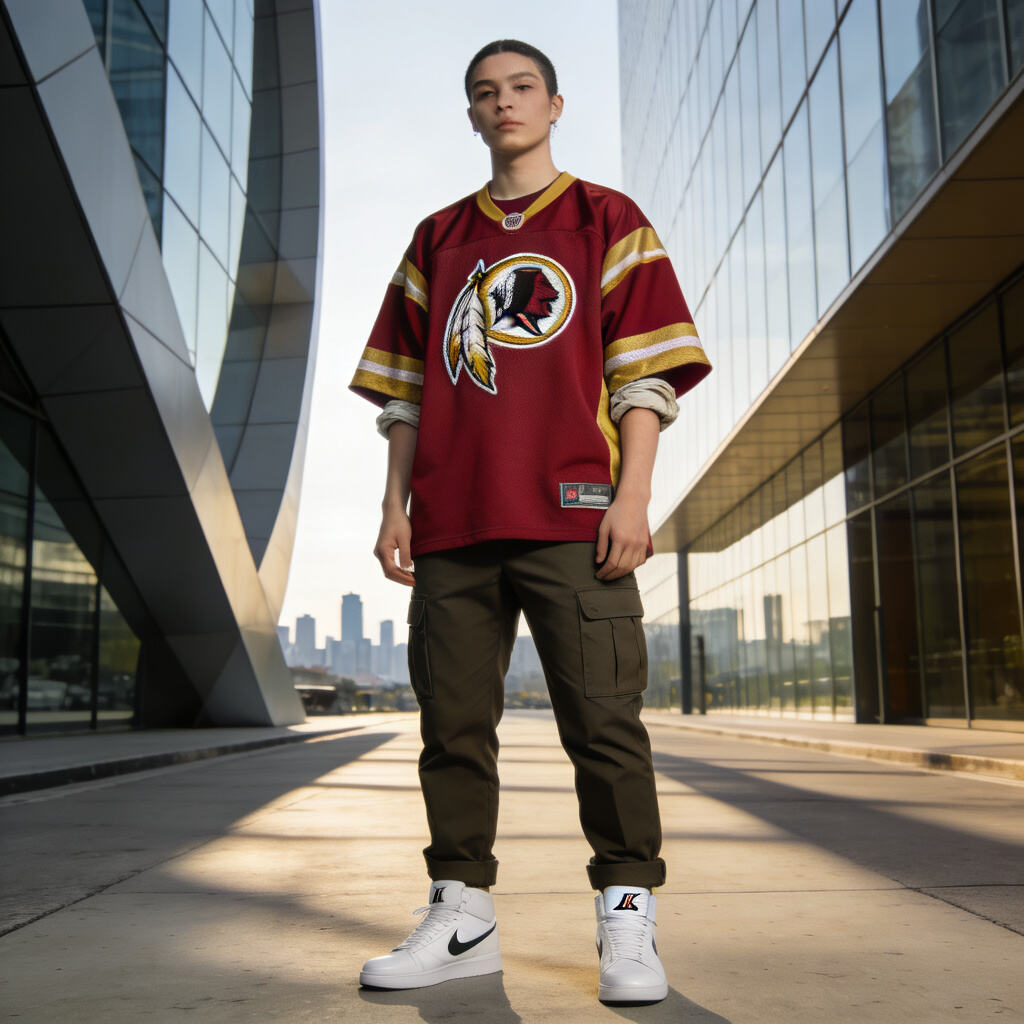 From Field to Street styling Transform your NCAA jersey into a statement piece with intentional