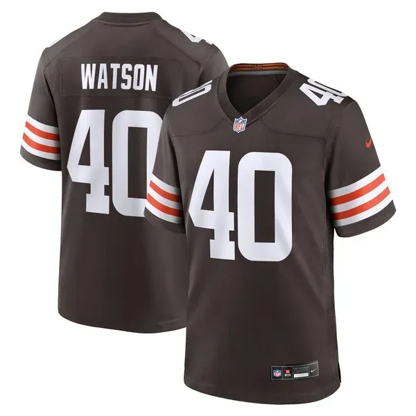 None Game NFL Jersey - Brown | Elite Football Apparel | NFL Football