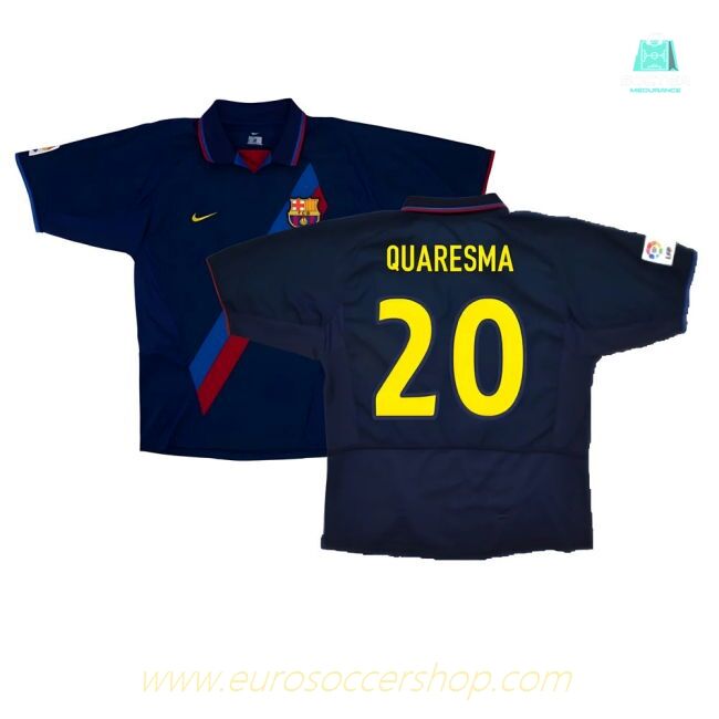 Barcelona 2003-04 Third Shirt ((Very Good) XXL) (Quaresma 20)