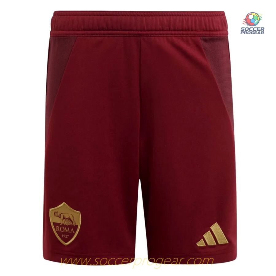 AS Roma Home Kids Edition Jersey Set Team Shirt 2024-25 Edition