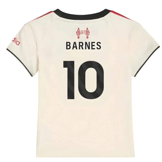 Game Replica Liverpool Away Supporter Kit (Baby) (Barnes 10)