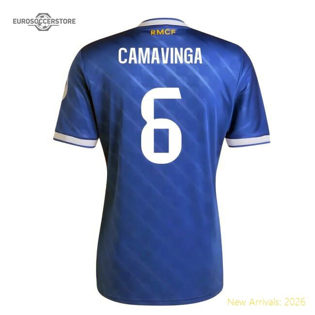 Premium Third Real Madrid Camavinga Jersey 2025-2026 Breathable