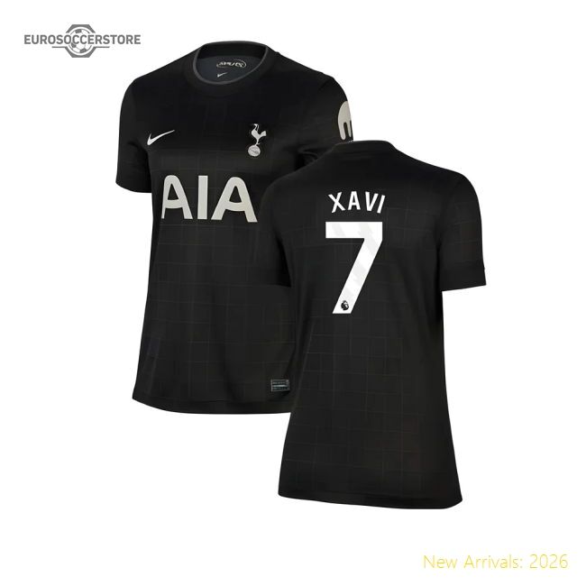 Excellent 2025-2026 Spurs Away Shirt (womens) (xavi 7) - Premium Quality