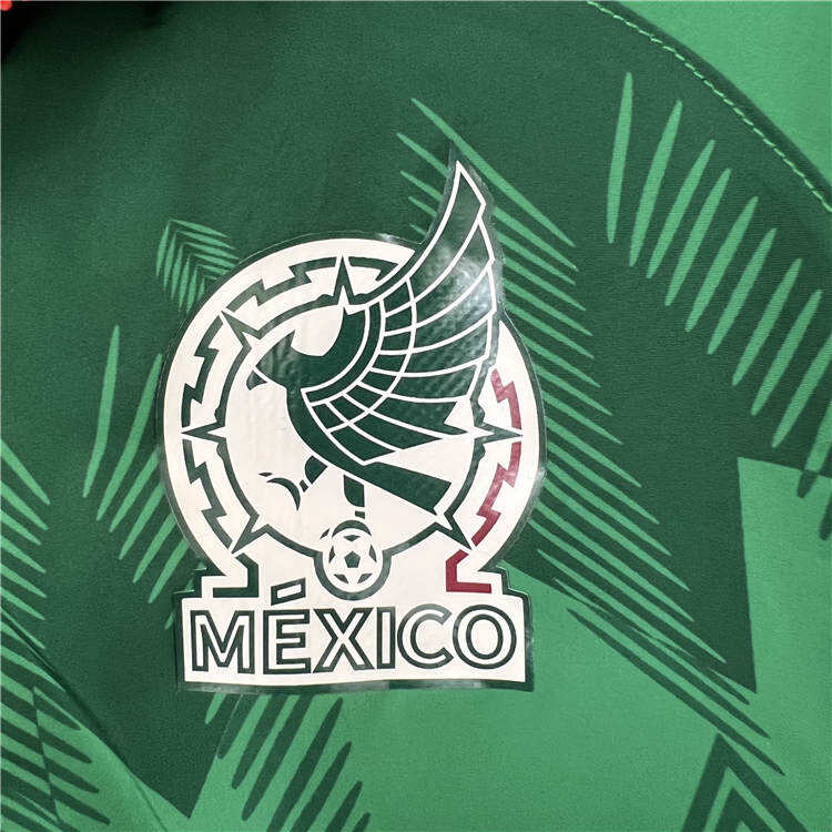 2023 MEXICO GREEN WINDBREAKER JACKET - Official Replica 6317