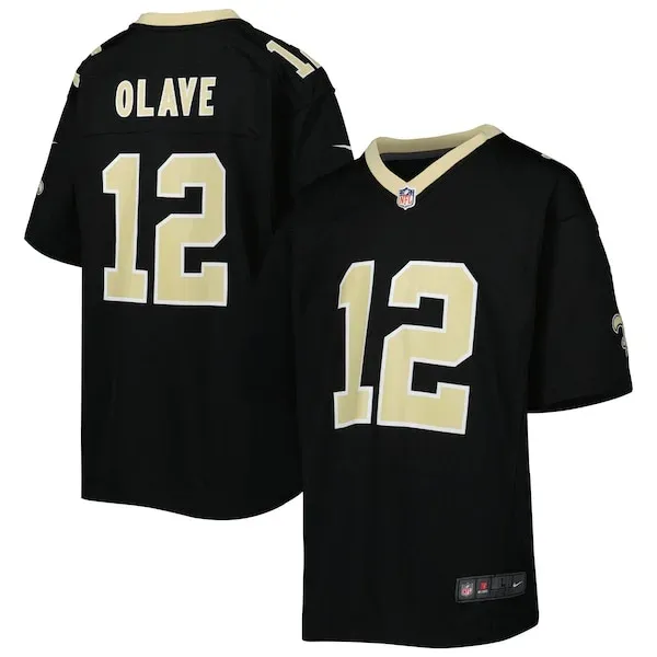 New Orleans Saints Game NFL Jersey - Black | Game-Day Football Apparel