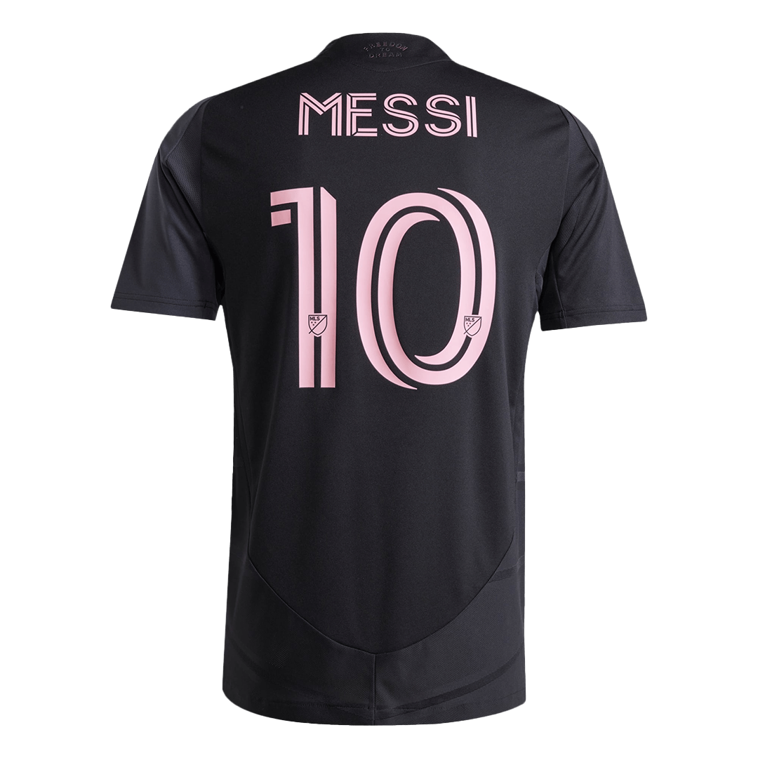 Player Version MESSI #10 Inter Miami CF Away Soccer Jersey 2025Authent