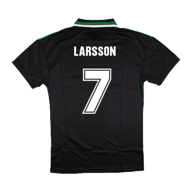 Ultra Comfort Official Green And White Hoops Larsson #7 New Release...