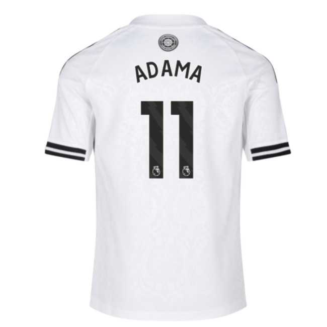 Fulham 2025-20 Home Football Shirt Adama 11 Edition L M S Kids
