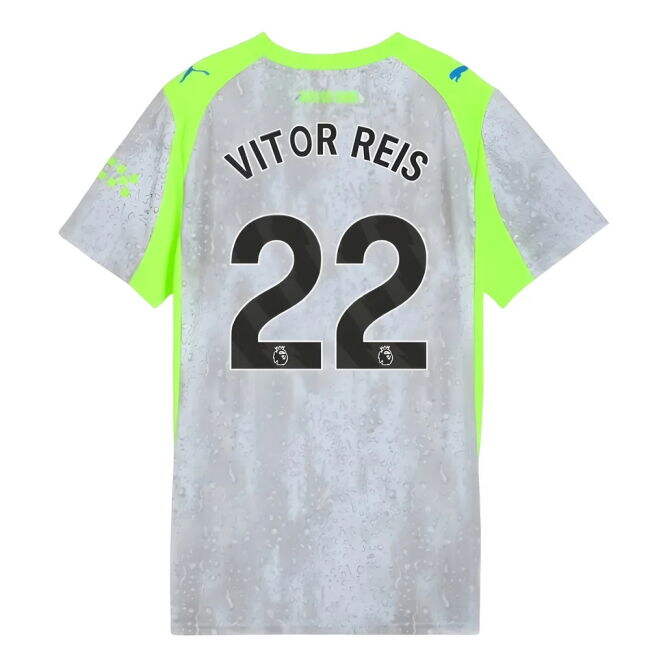 2025-2026 Man City Third Shirt (Womens) (Vitor Reis 22)