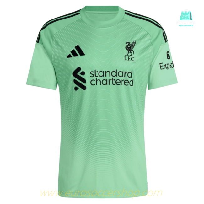 2025-2026 Liverpool Home Goalkeeper Shirt (Glory Mint) (Your Name)
