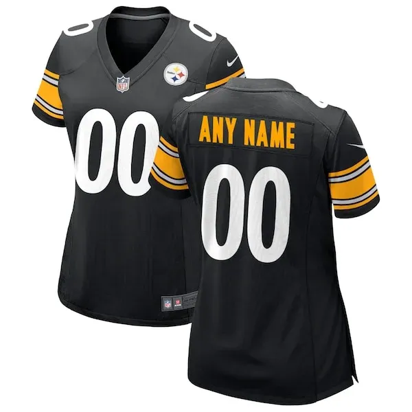 Performance Pittsburgh Steelers Game Jersey - Premium Black NFL Fan...