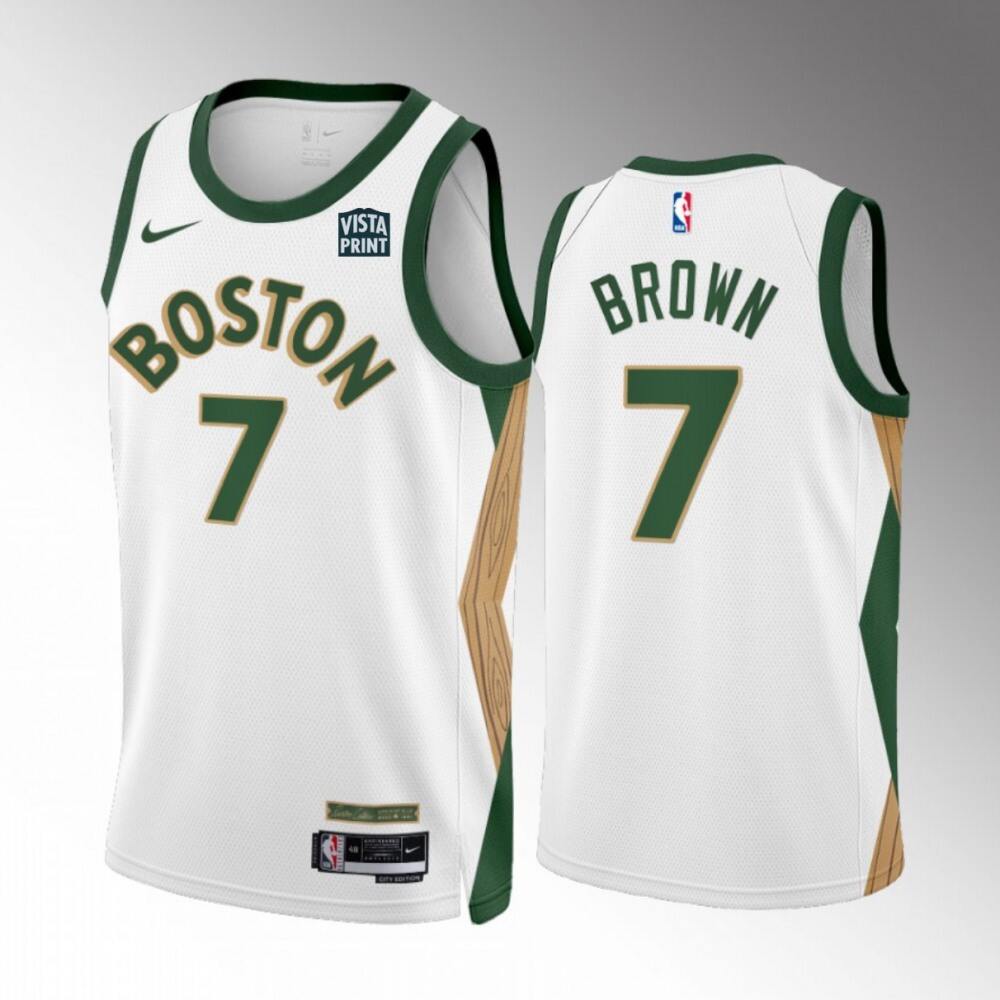 7 Boston Celtics White Jersey - City Edition - Game Day Essential