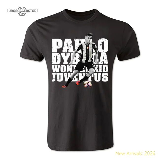 Superior Paulo Dybala Old Lady Wonderkid Casual Tee (black)