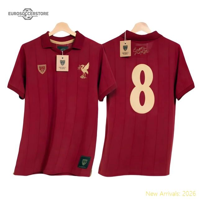 Premium Liverpool Gerrard Tribute Captain Fantastic Retro Shirt