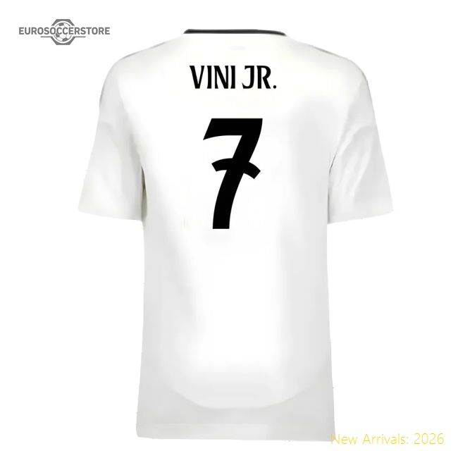 Premium Home Real Madrid Vini Jr. Jersey 2024-2025 Comfortable