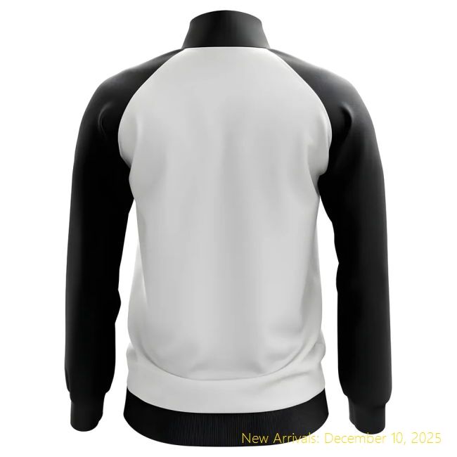 High-Quality Valencia Concept Football Track Jacket (White) -