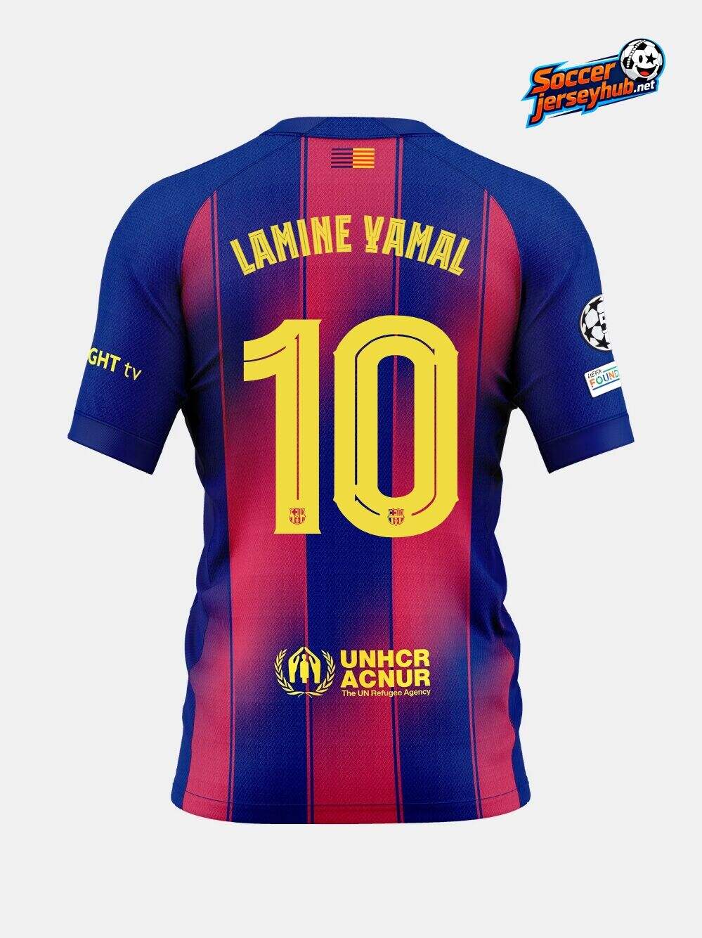 LAMINE YAMAL 10 | UCL Men's home jersey 25/26 FC Barcelona
